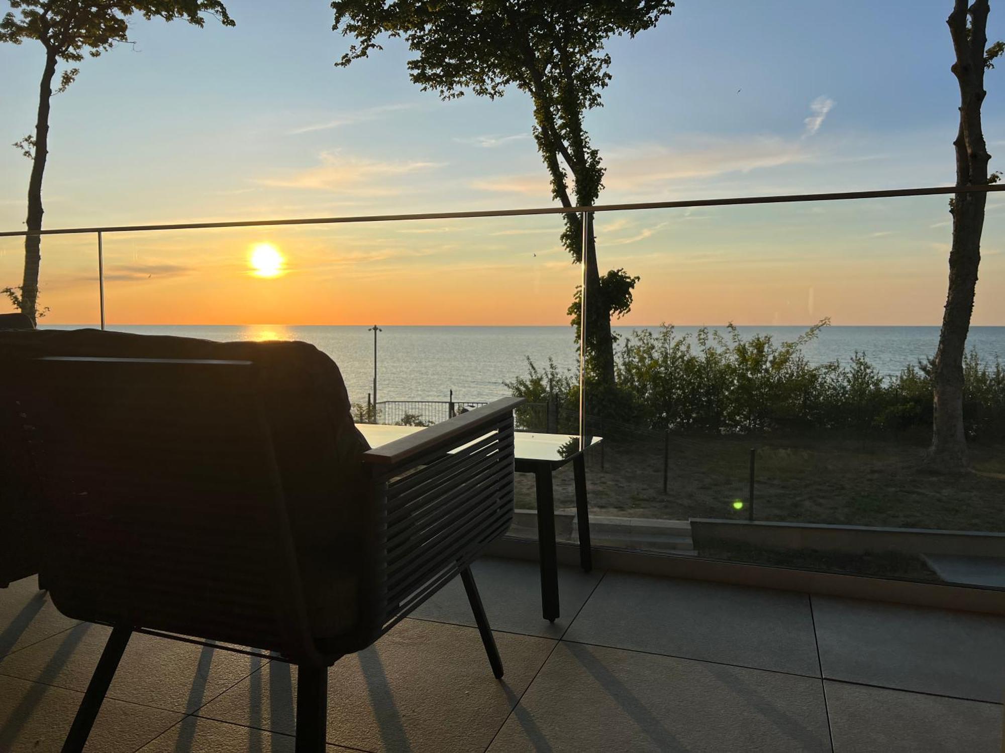 Appartamento Baltic View Rewal 6-Pax Latte Esterno foto