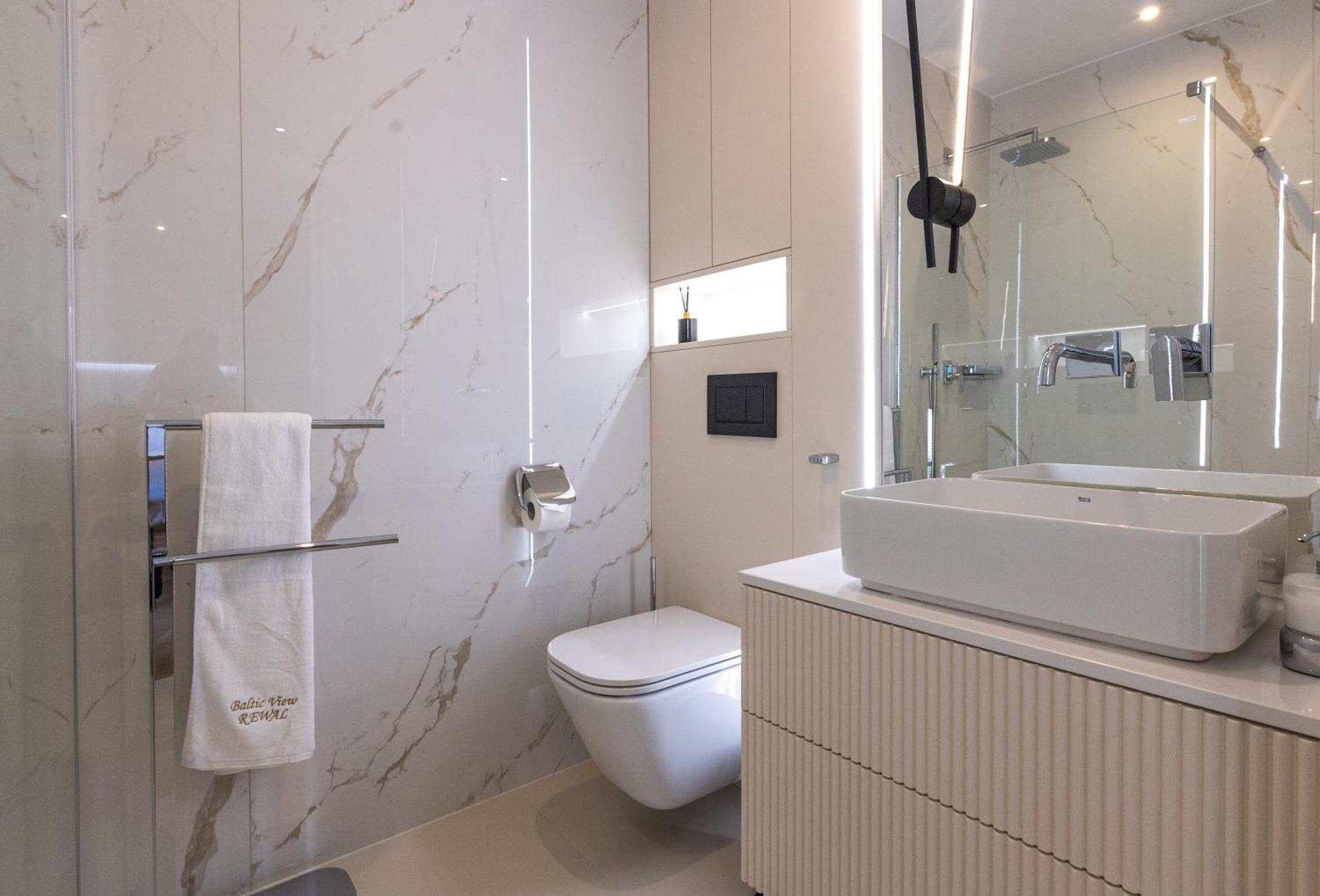 Appartamento Baltic View Rewal 6-Pax Latte Esterno foto